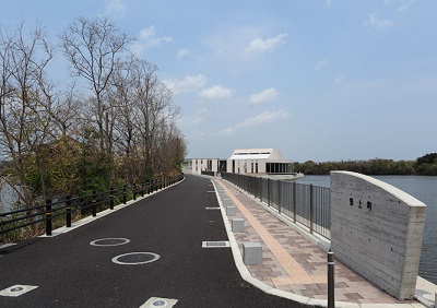 築上町火葬場（清浄園）入口からの画像