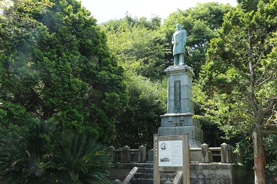 鹿の戸公園（銅像）の画像