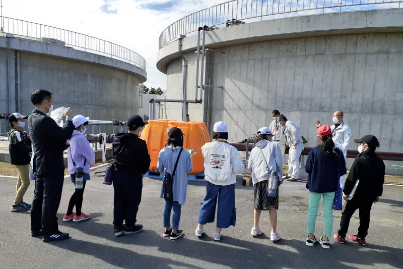液肥センター見学