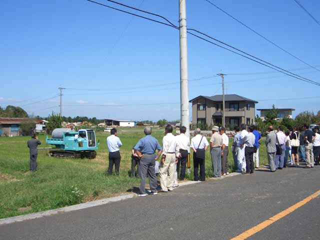 有機液肥製造施設・液肥散布農地見学5