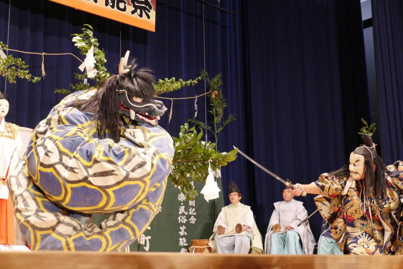小河内神楽社中（島根県雲南市）2