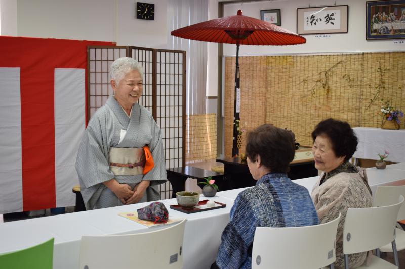お茶席
