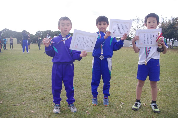 マラソン大会1年生男子