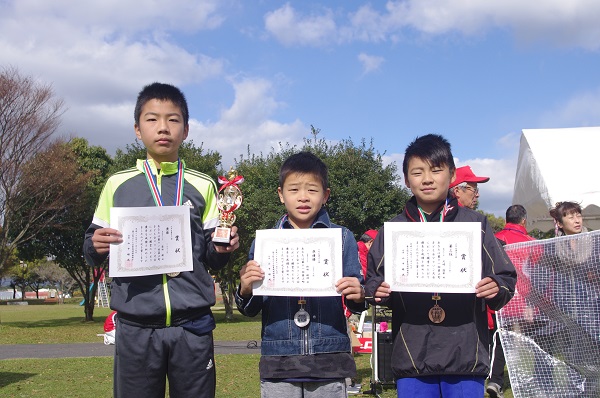 マラソン大会6年生男子