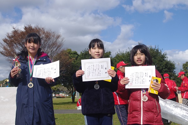 マラソン大会6年生女子